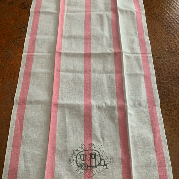 HAPPY CAMPER Lot: dish towels, coasters, keychn,etc - Picture 2 of 3